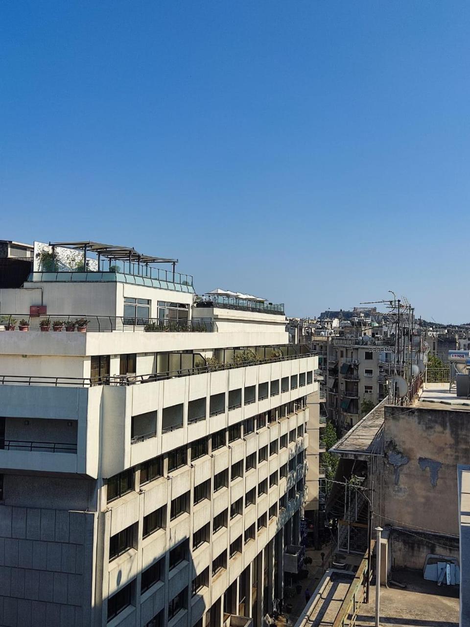 Voda Luxury #001 - Acropolis View Rooftop Apartment Athens